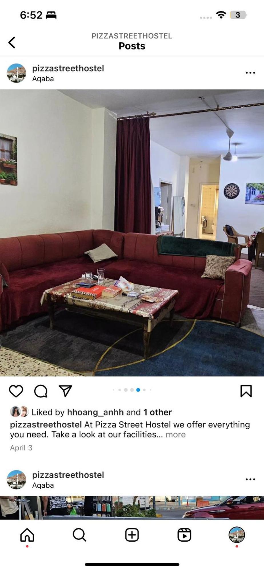 Pizza Street Hostel Акаба Екстериор снимка