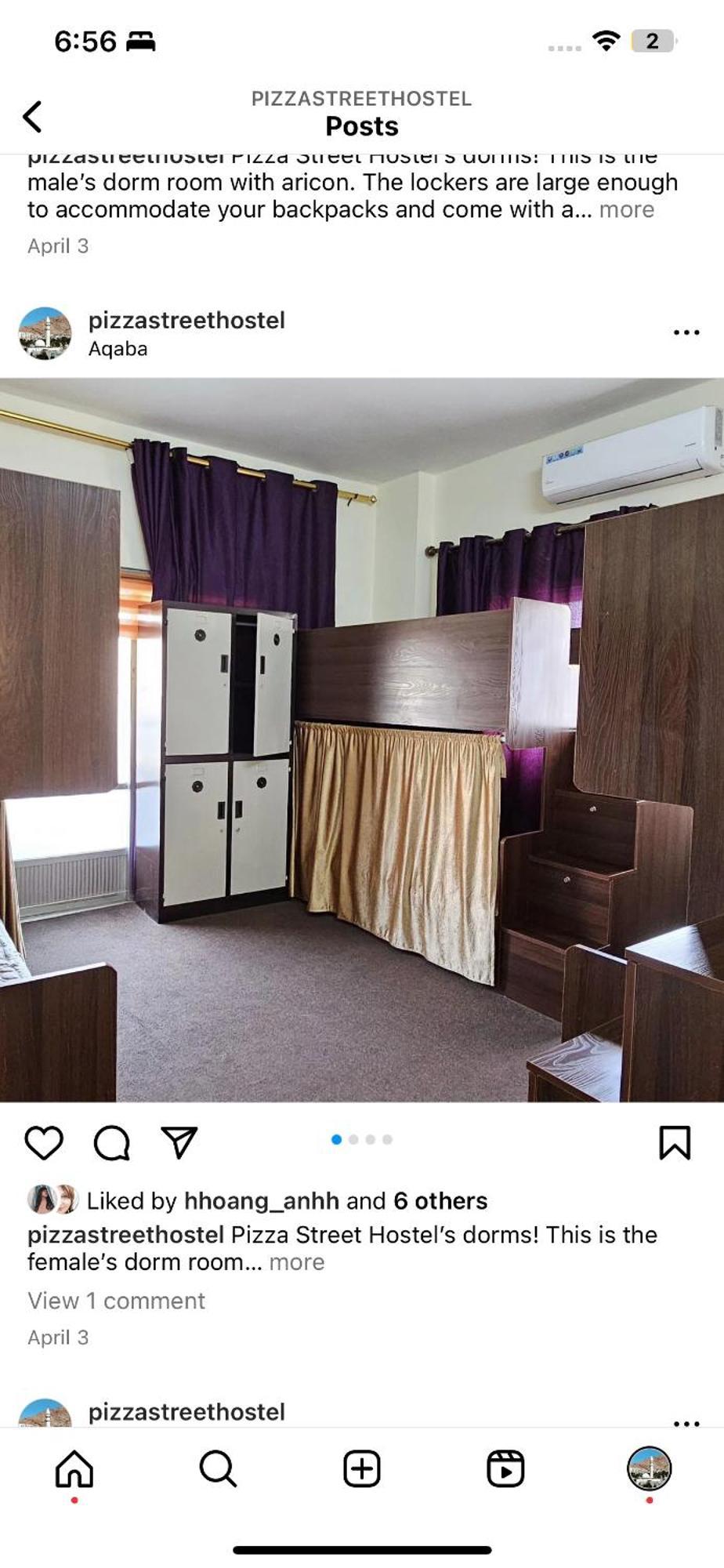 Pizza Street Hostel Акаба Екстериор снимка